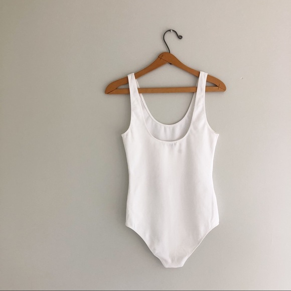 Aritzia Wilfred Free White Bodysuit Size M - Picture 4 of 5